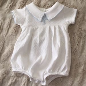 Magnolia Baby Boys Christening Bubble Outfit